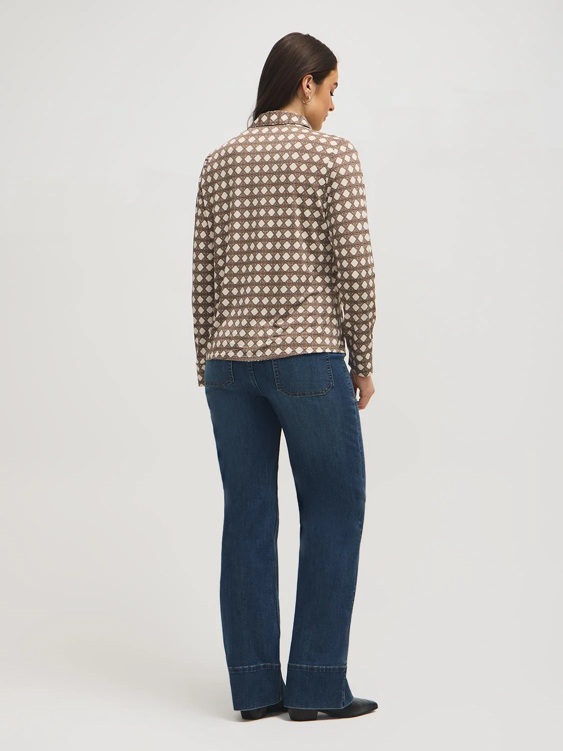 Geo Print Blouse - Image 4