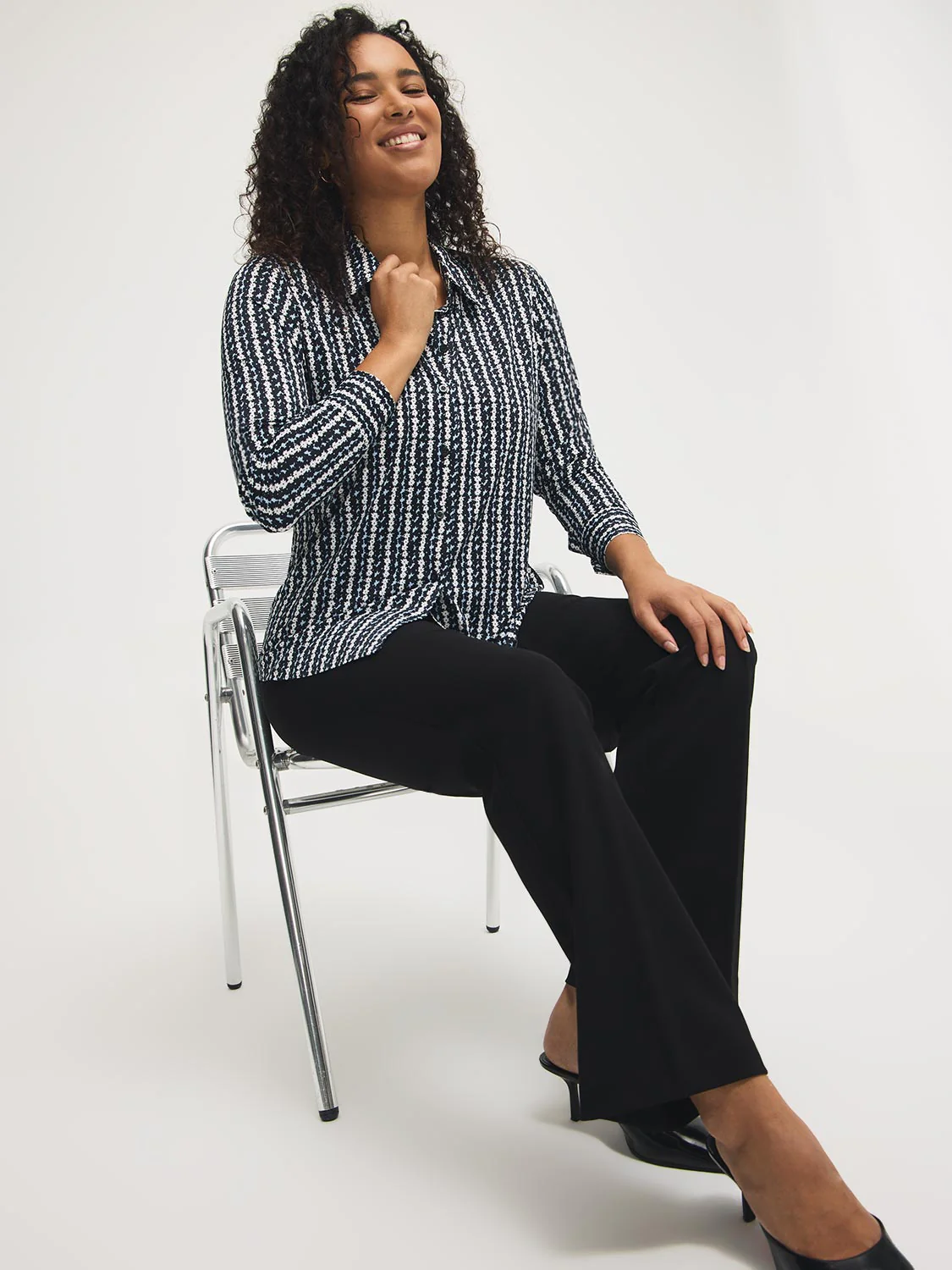 Striped Blouse - Image 2