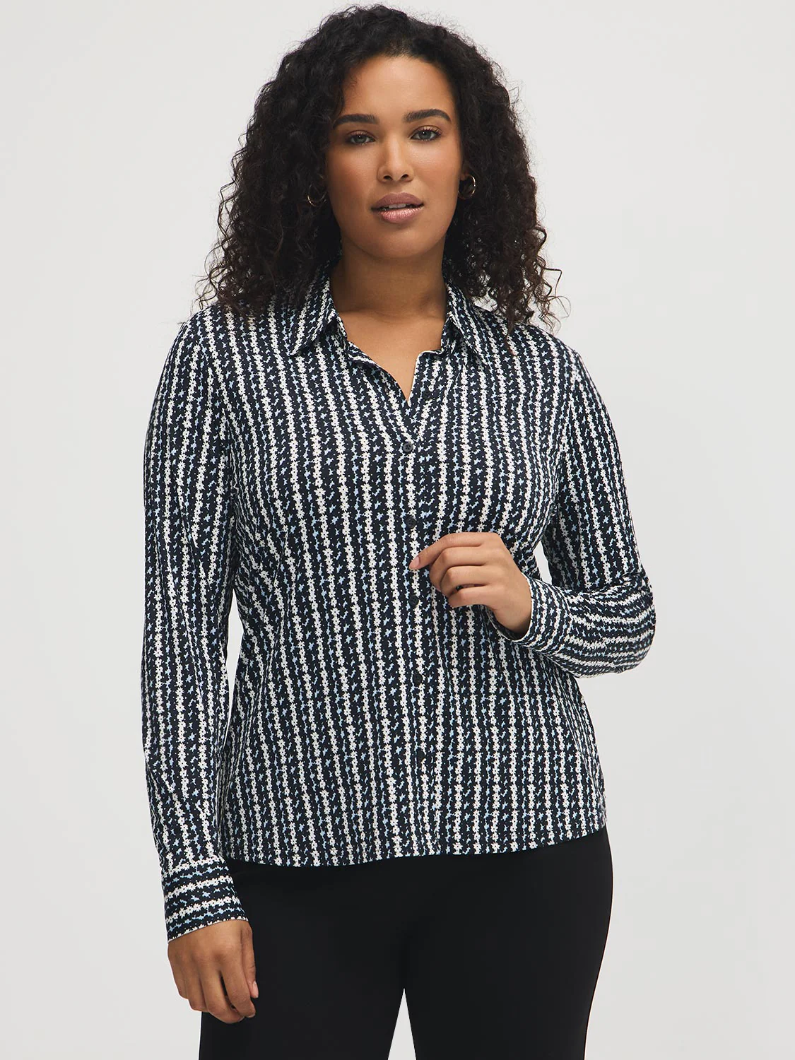 Striped Blouse - Image 3