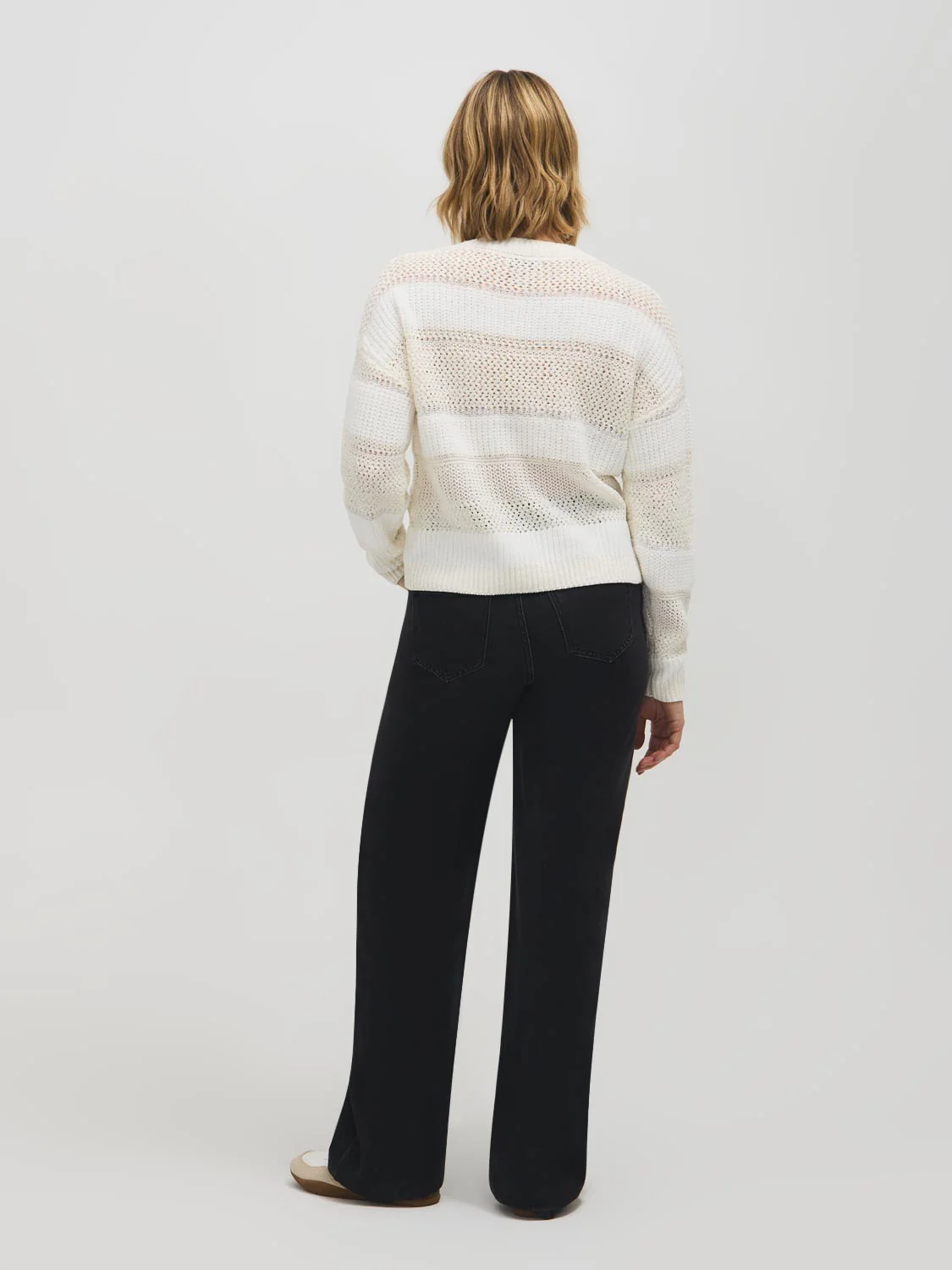 Multi-Stitch Knit Sweater - Image 9