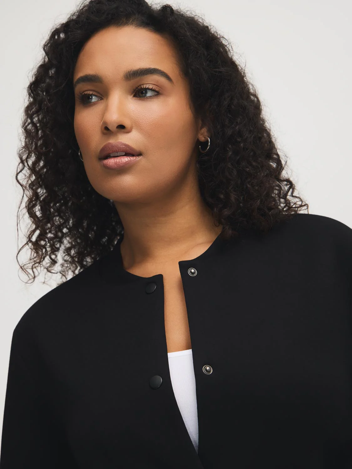 Cloud Fleece Bomber Jacket - Image 4