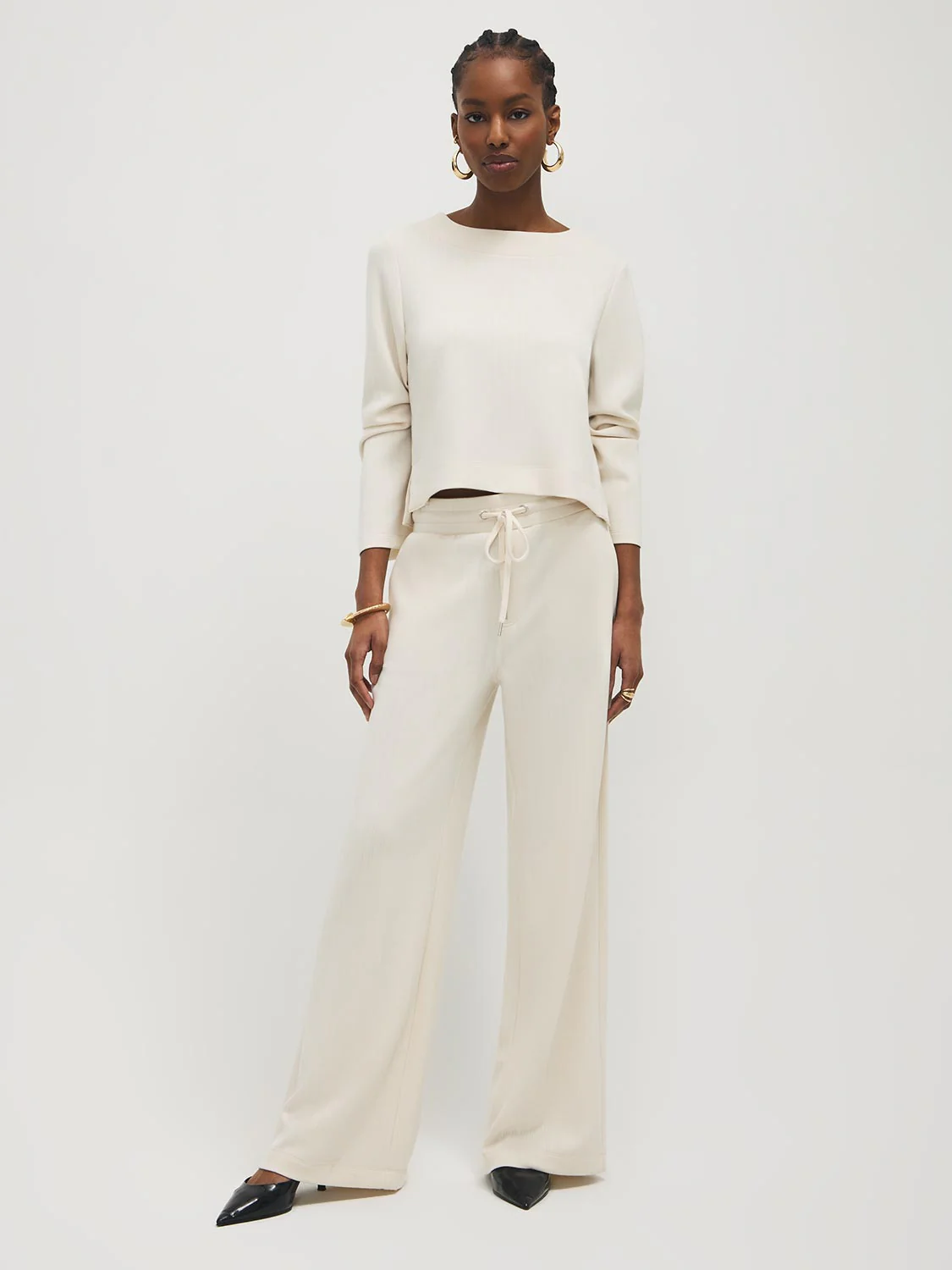 Wide-Leg Cloud Fleece Pants - Image 5