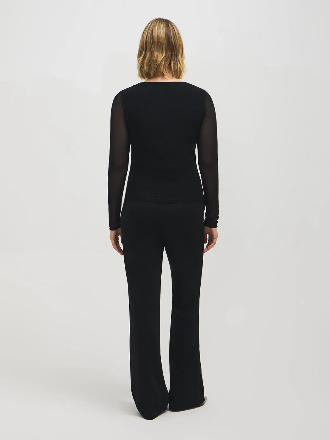 Square Neck Mesh Top - Image 5