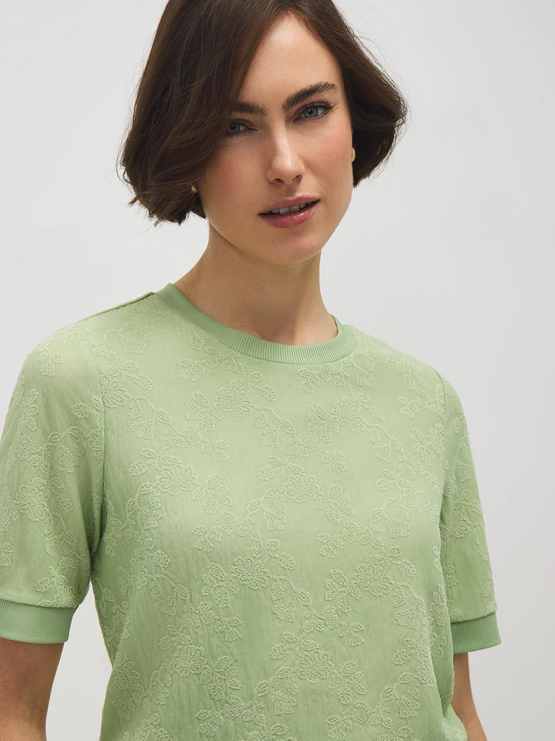 Crinkled Mesh T-Shirt - Image 3