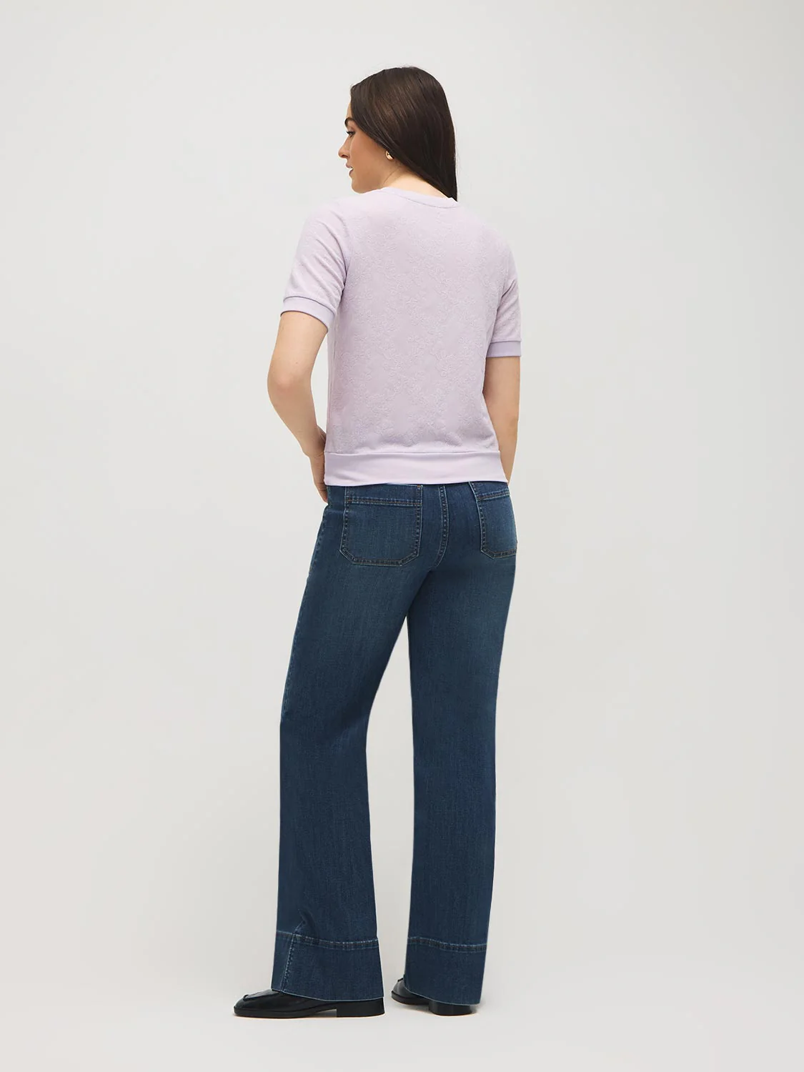 Crinkled Mesh T-Shirt - Image 8