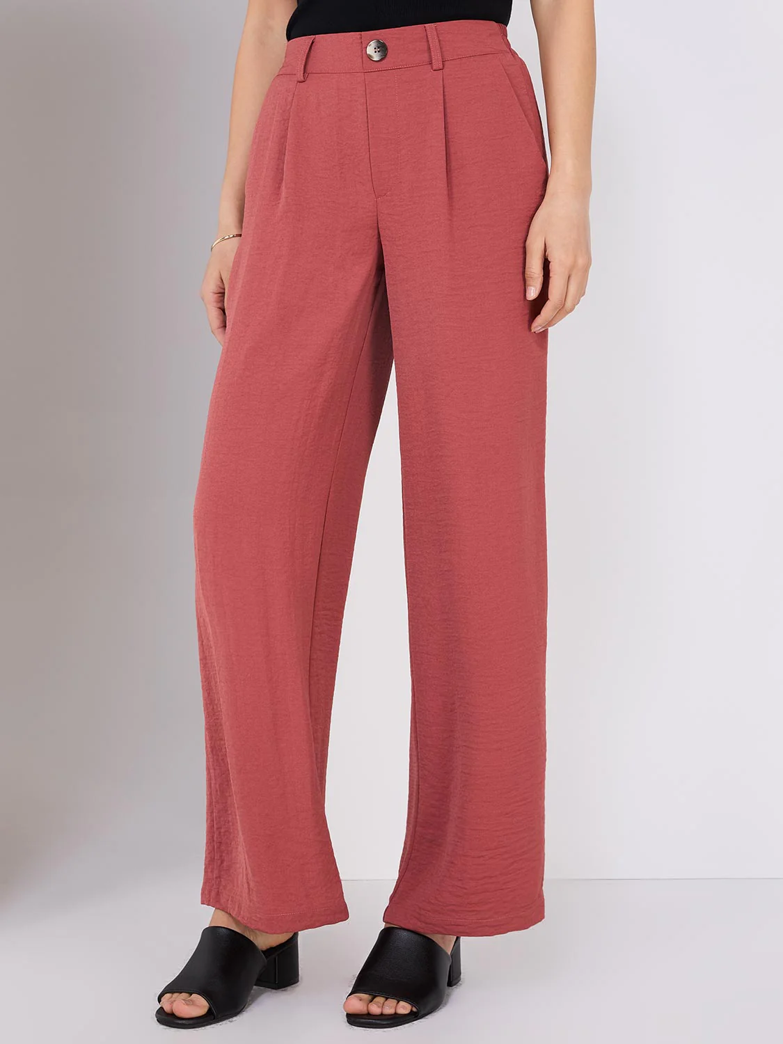 Classic Rise Wide-Leg Pants - Image 5