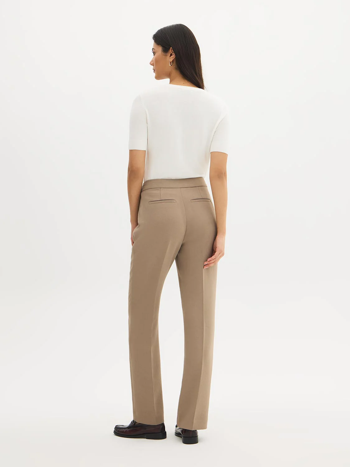 Crepe Straight-Leg Pants - Image 5