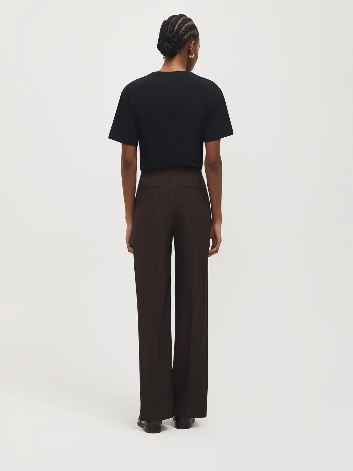 Striped Wide-Leg Pants - Image 5