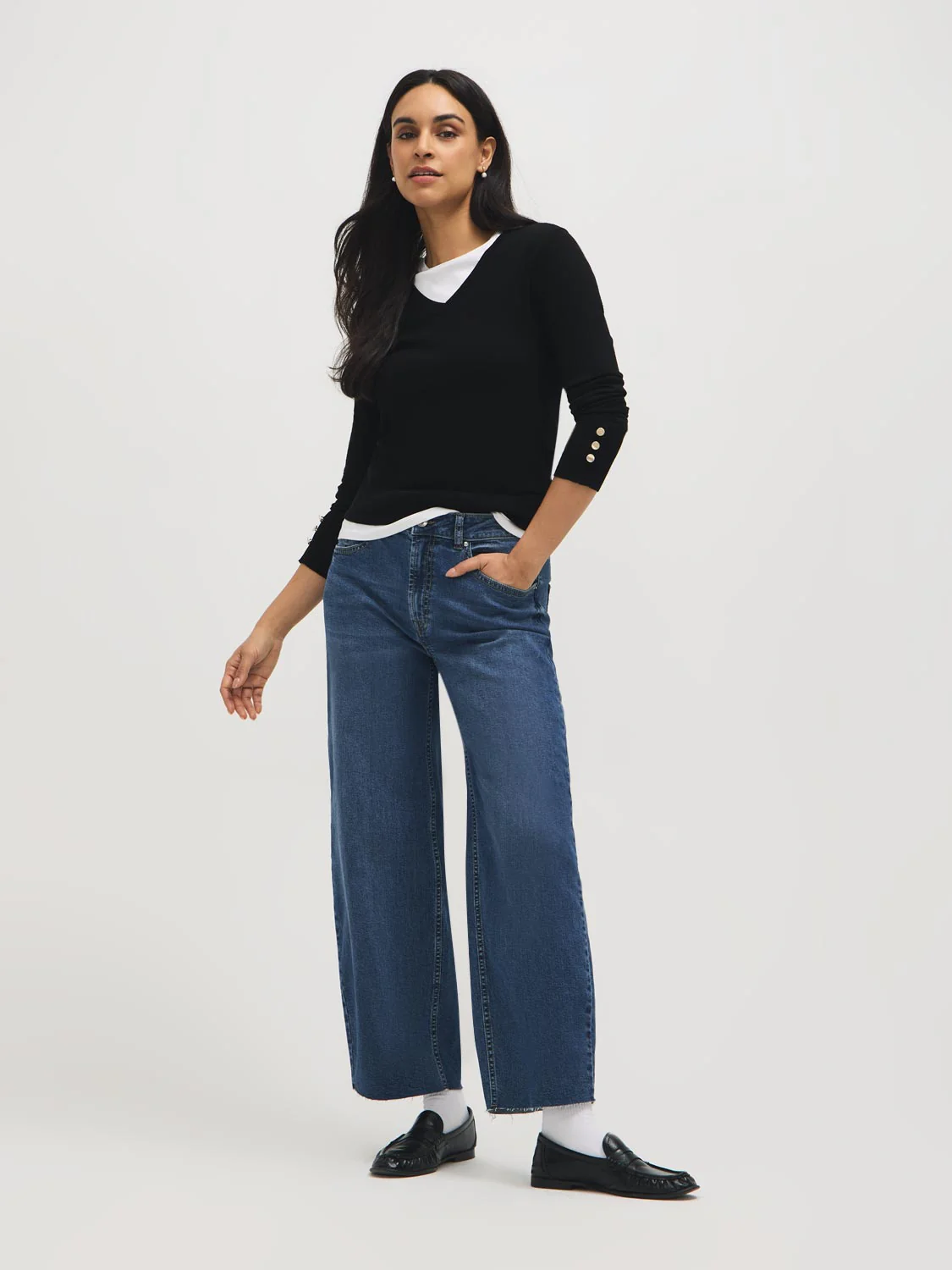 Cotton-Blend Barrel Jeans - Image 5