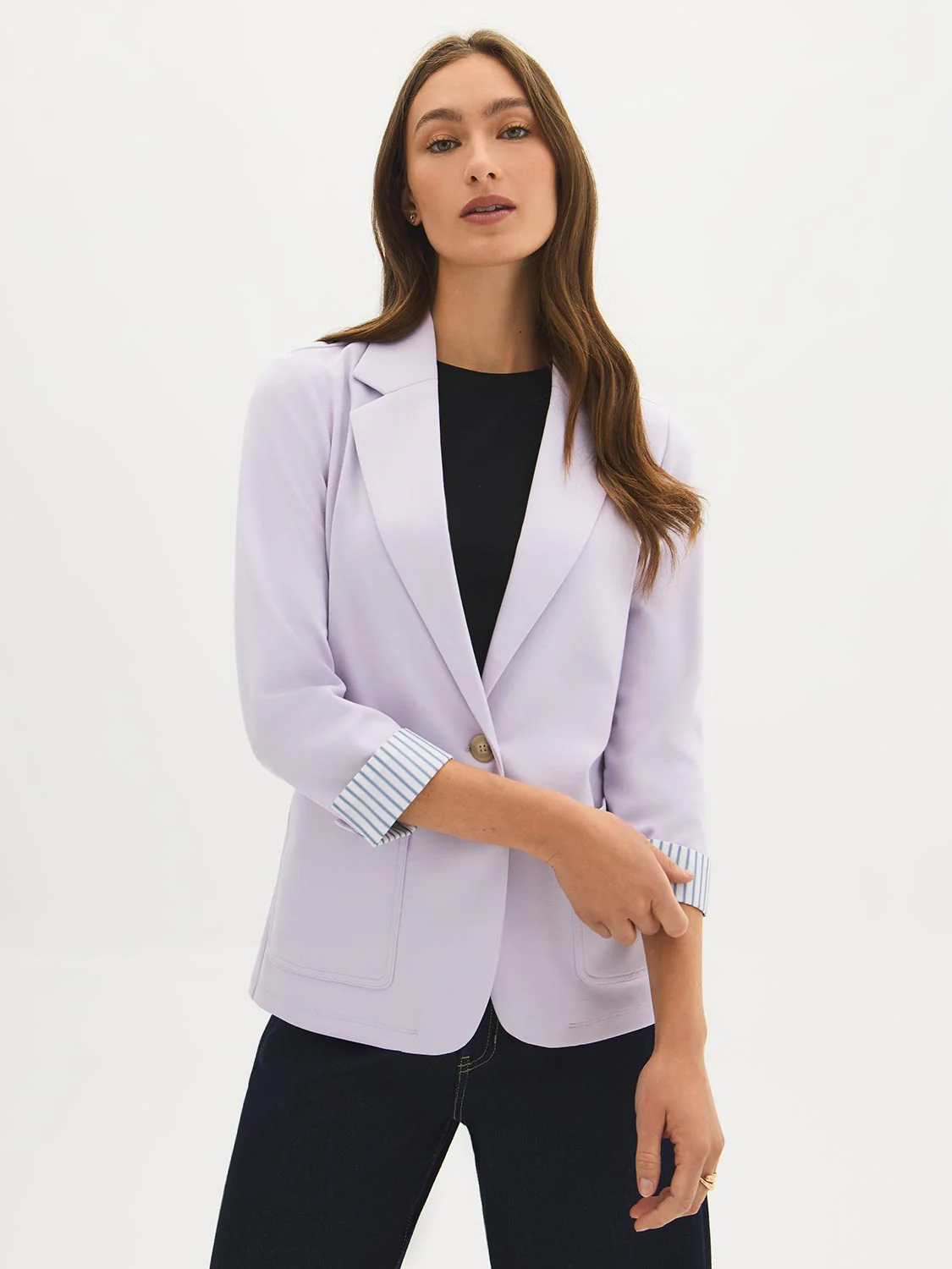 3/4 Sleeve Blazer