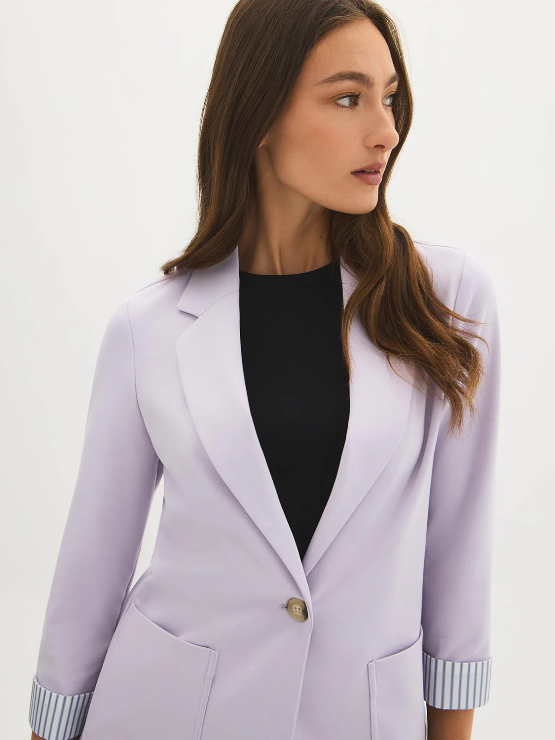 3/4 Sleeve Blazer - Image 2