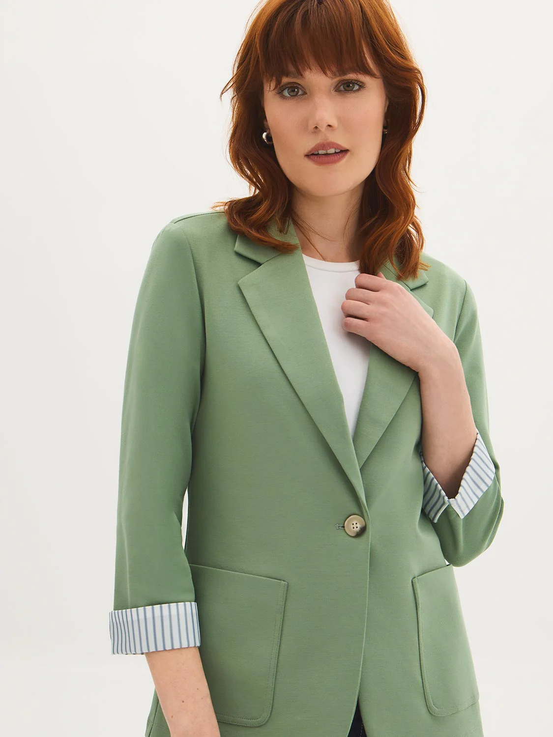 3/4 Sleeve Blazer - Image 5