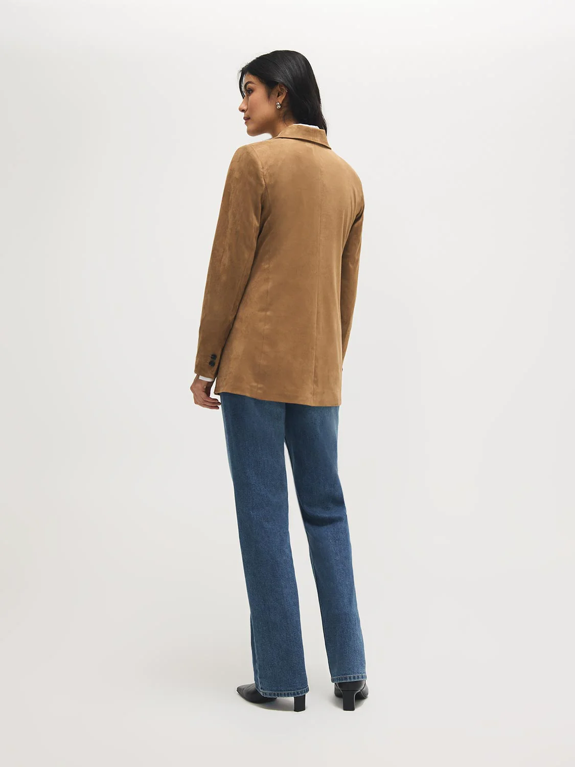 Faux Suede Blazer - Image 5