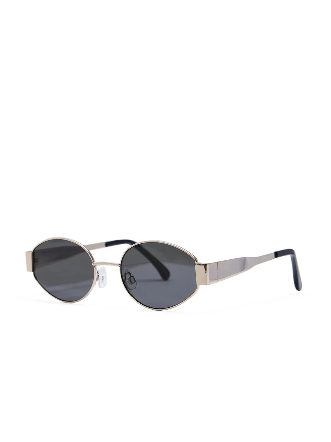 Oval Frame Metal Sunglasses - Image 2