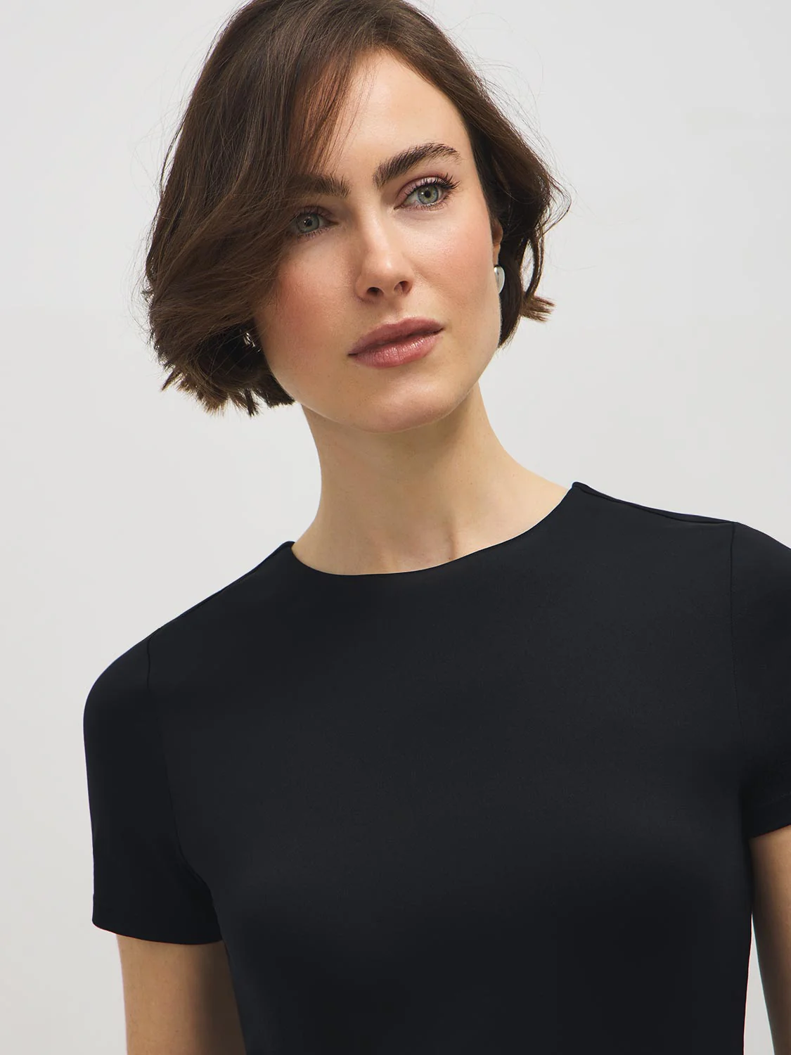 Double Layer Crew Neck T-Shirt - Image 13