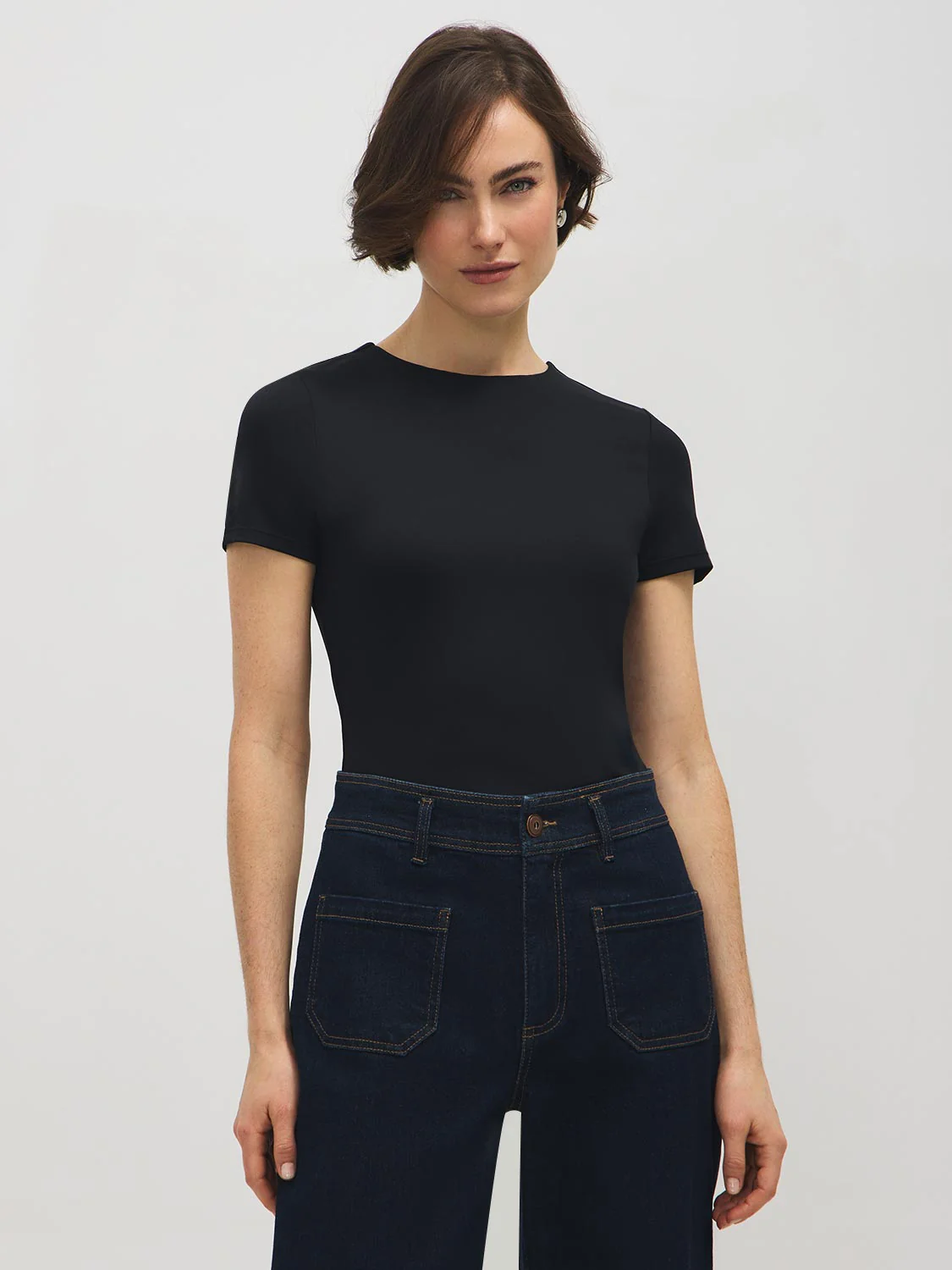 Double Layer Crew Neck T-Shirt - Image 14