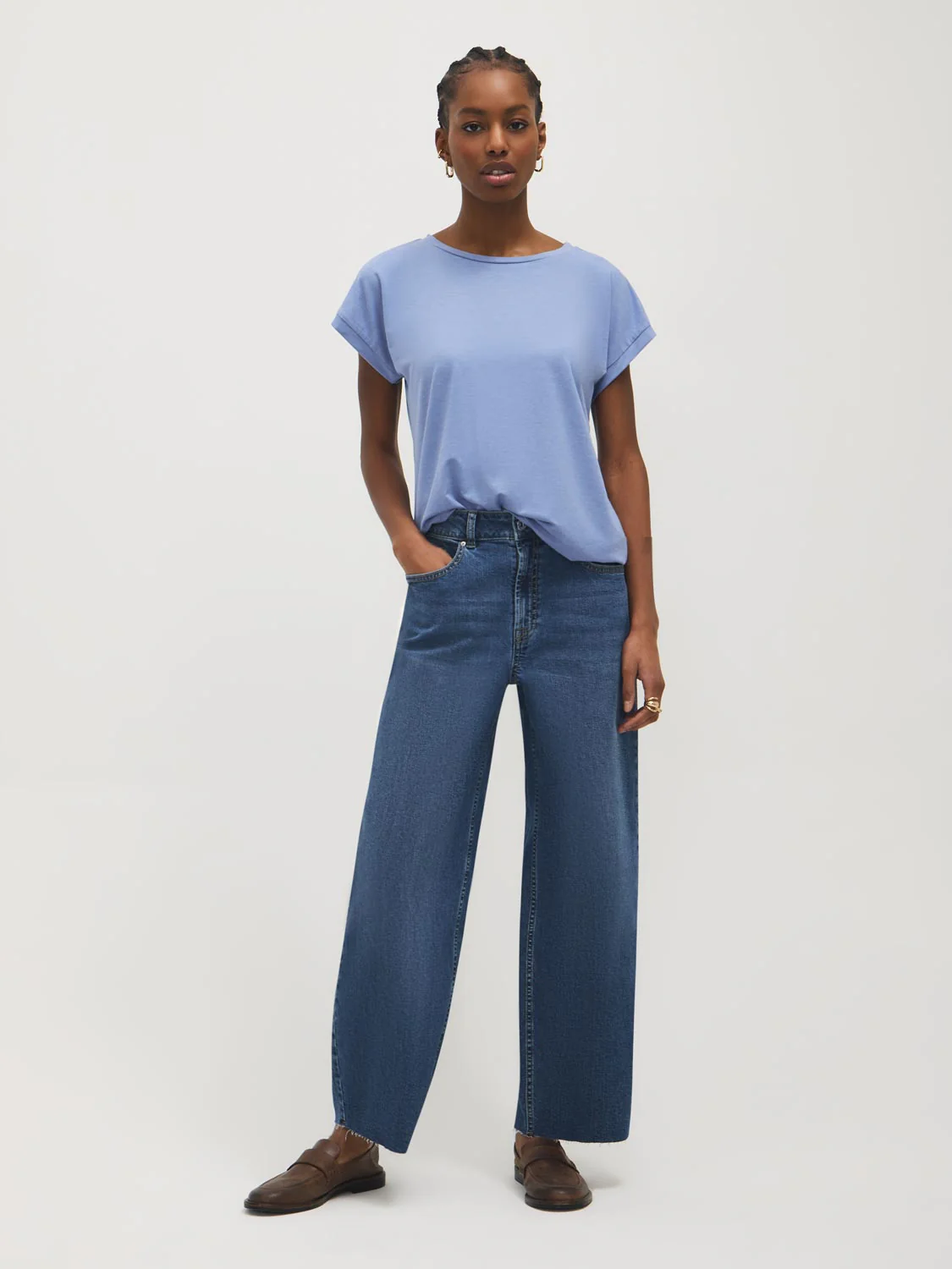Cuffed Dolman Sleeve Top - Image 3