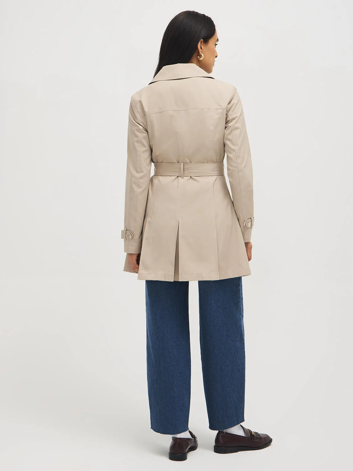 Cotton-Blend Trench Coat - Image 4