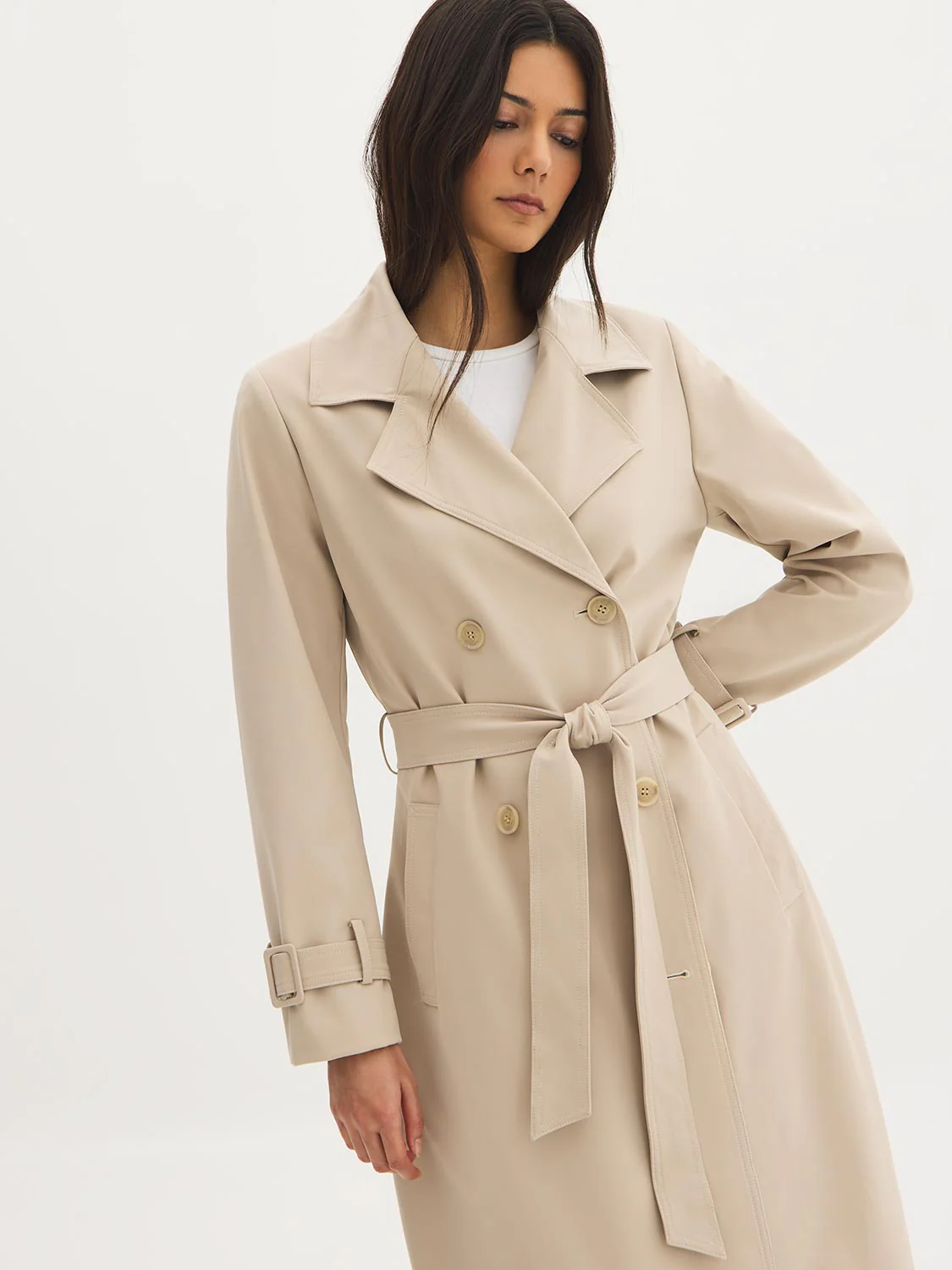 Long Trench Coat - Image 2