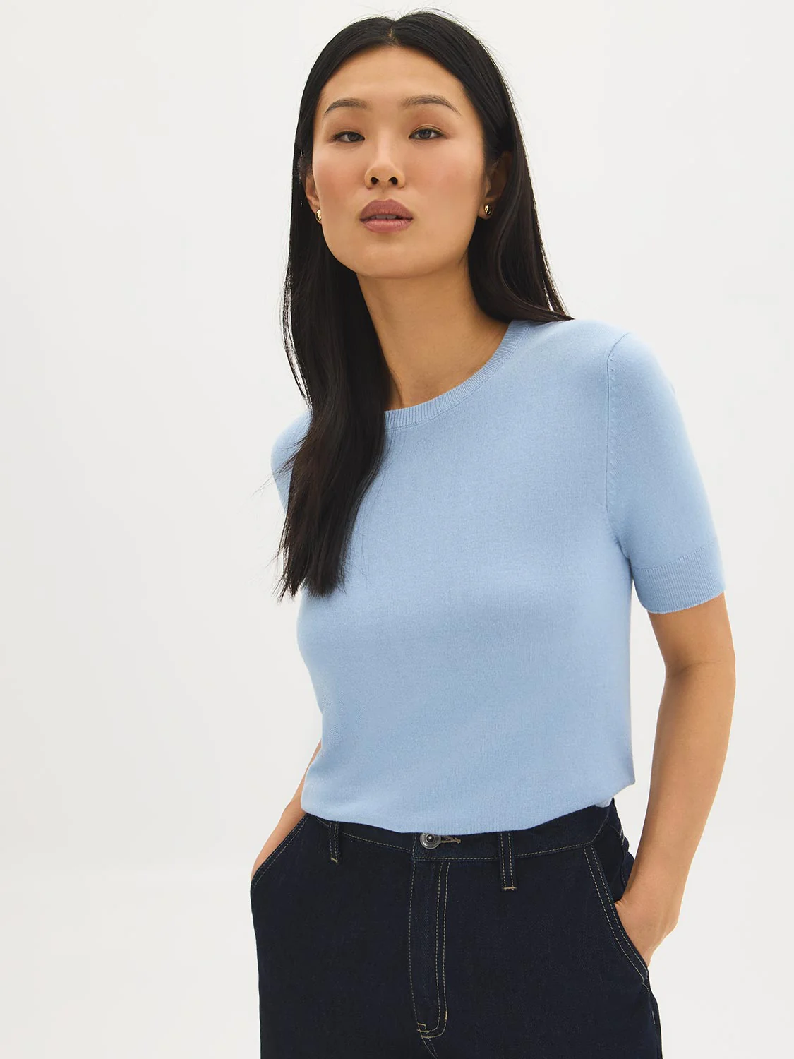 Short Sleeve Sweater - Image 4