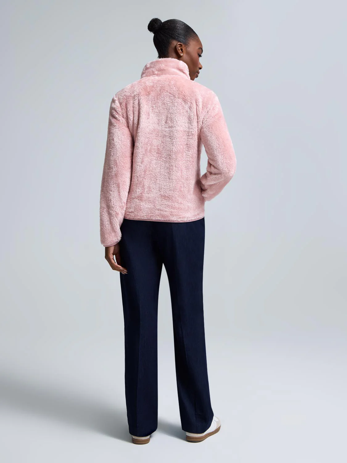 Zip-Front Teddy Jacket - Image 8