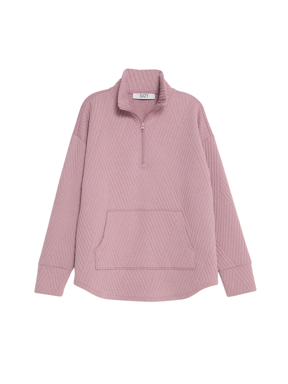 Half-Zip Quilted Sweatshirt - Image 9