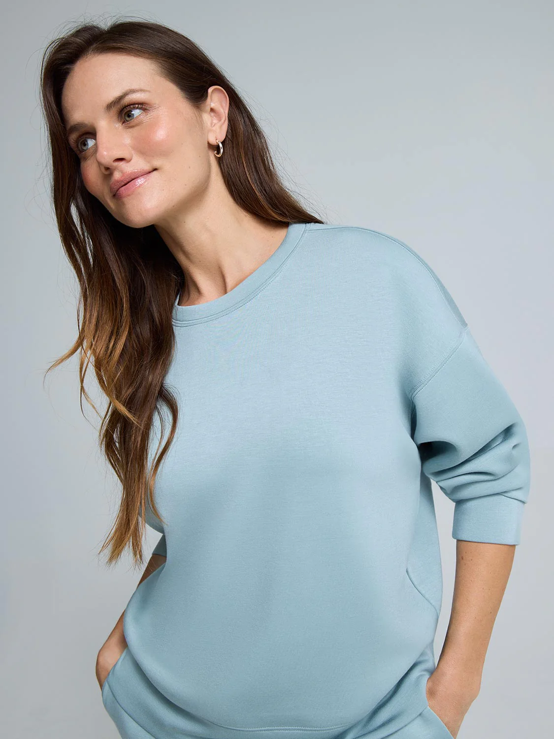 Cloud Fleece Drop Shoulder Sweatshirt - Image 6