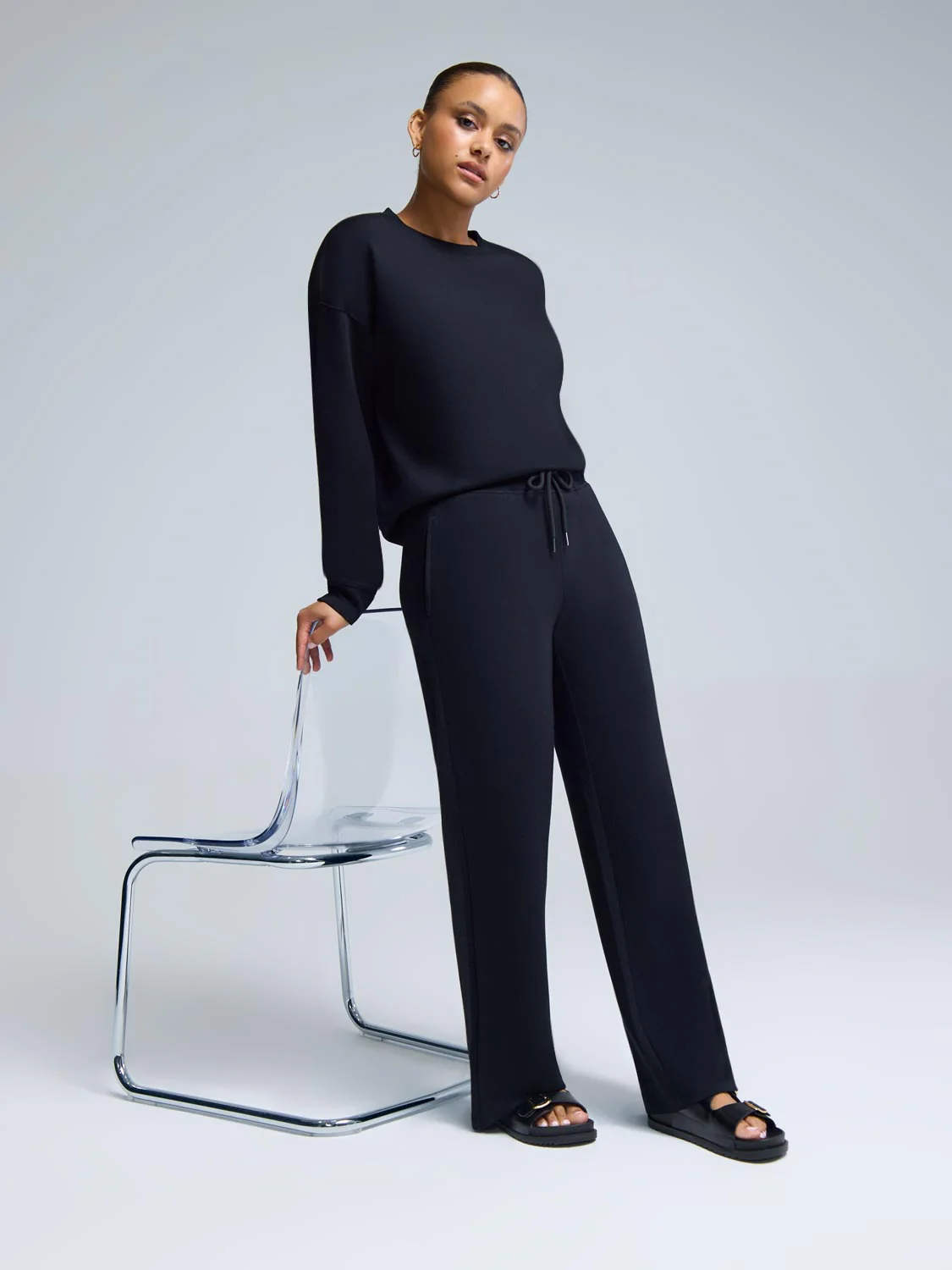 Cloud Fleece Wide-Leg Pants - Image 12