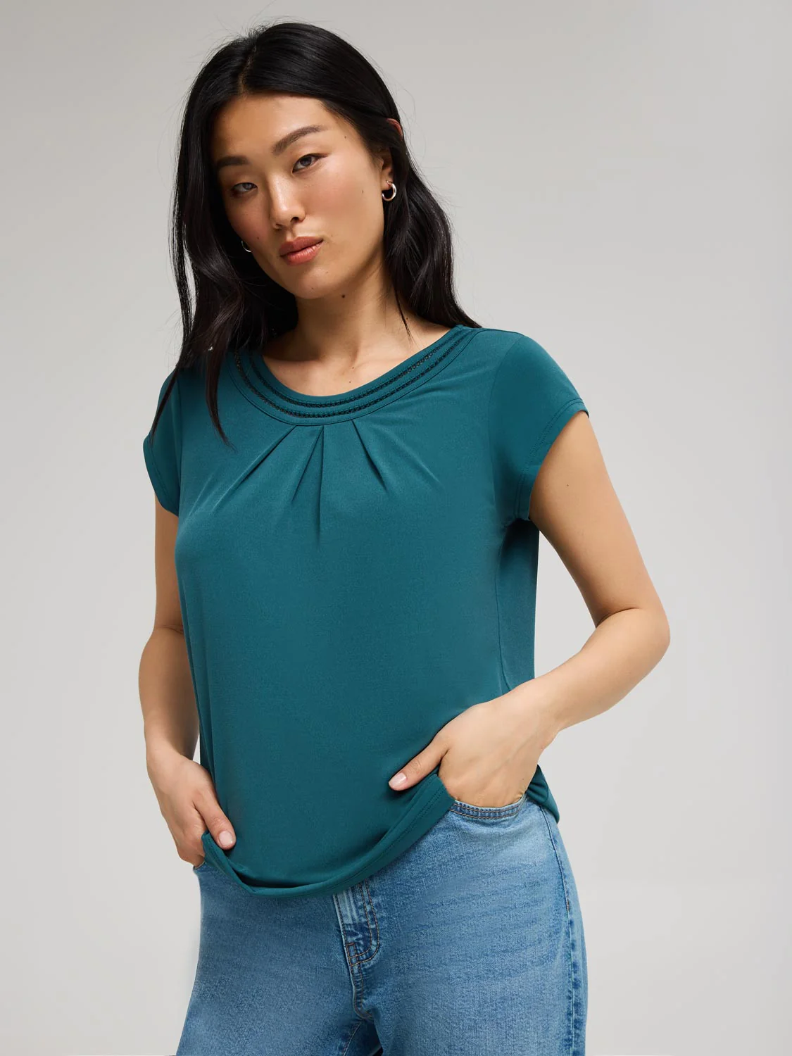 Crochet Round Neck Top - Image 3