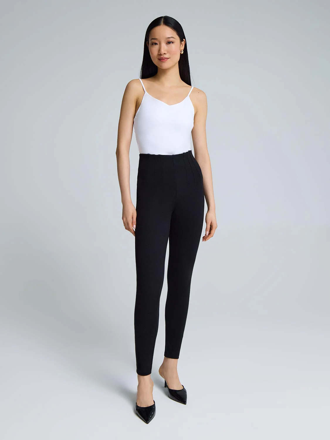 Corset Waist Skinny Pants - Image 3