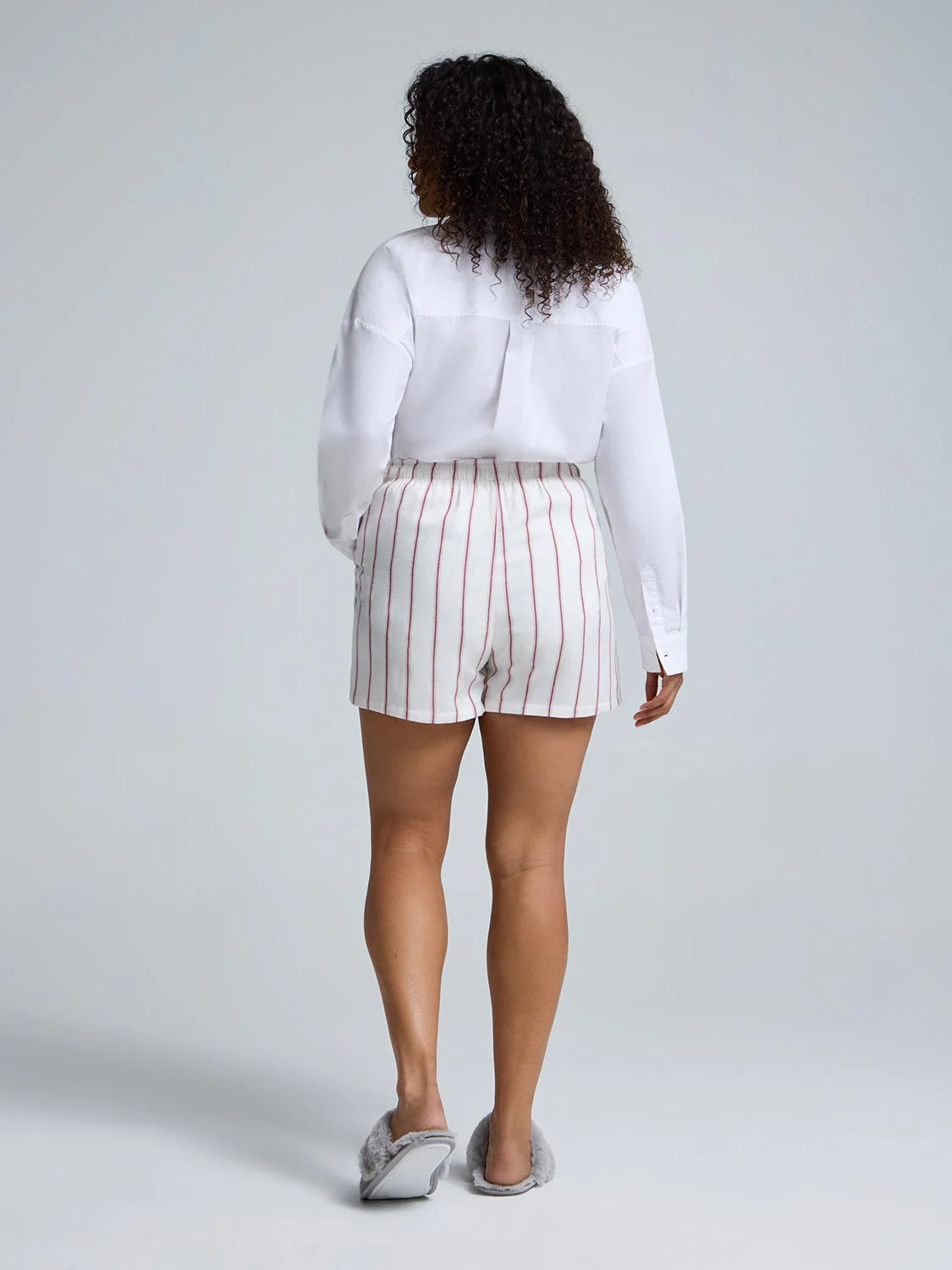 Striped Pajama Shorts - Image 3