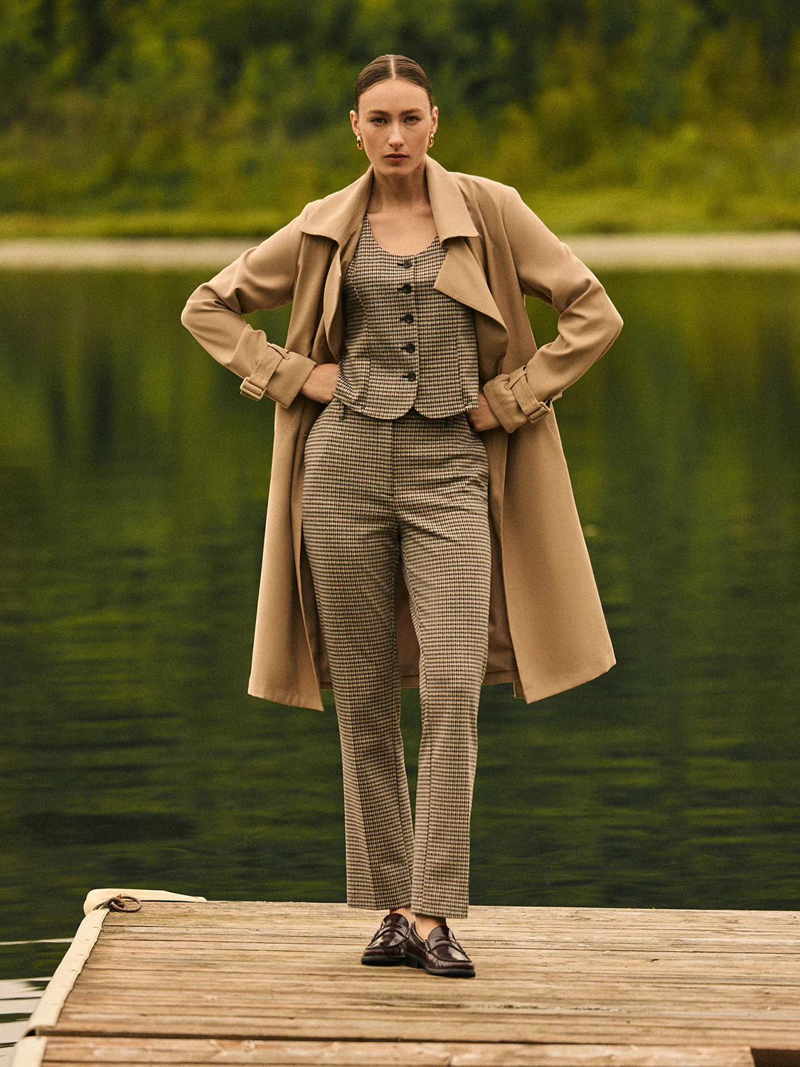 Jacquard Ankle Pants - Image 5