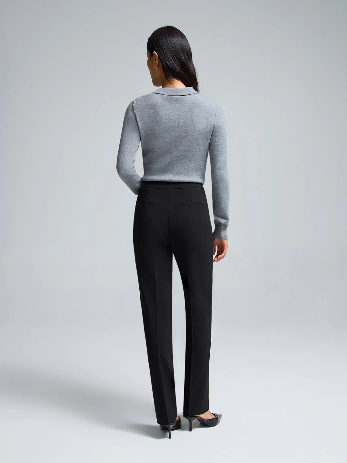 Boot Cut Stretch Pants - Image 4