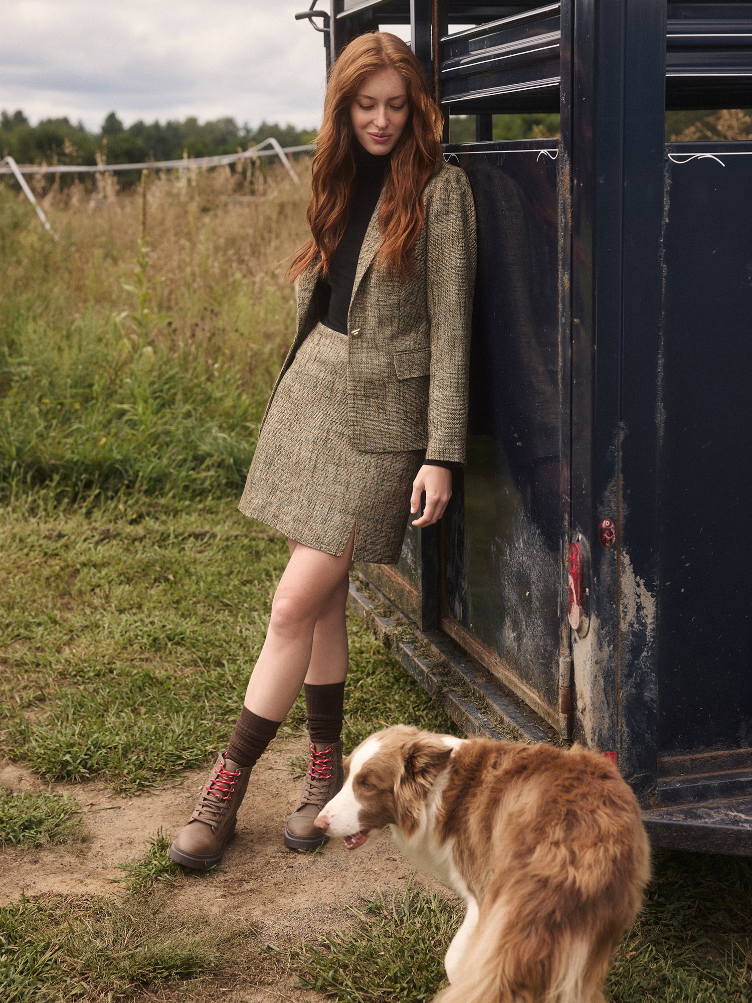 Tweed Mini Skirt - Image 5