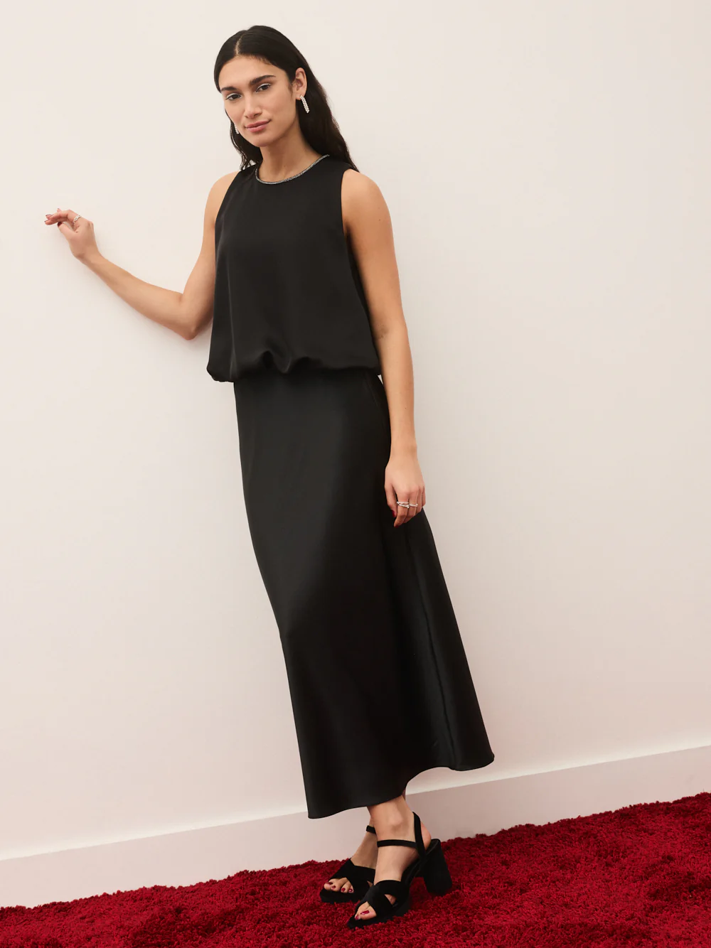 Bias-Cut Satin Skirt - Image 6