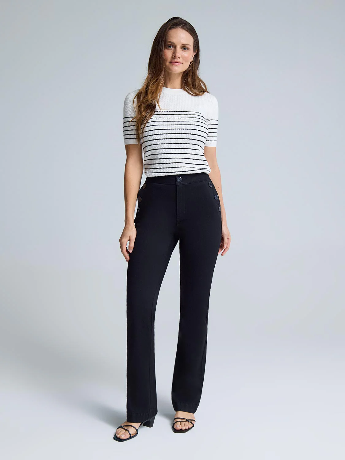 Sailor Mid-Rise Bootcut Jeans - Image 2