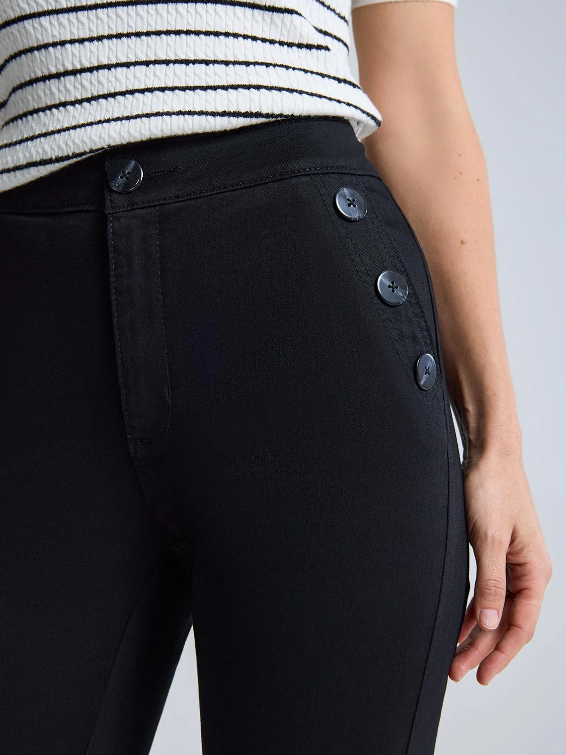 Sailor Mid-Rise Bootcut Jeans - Image 5