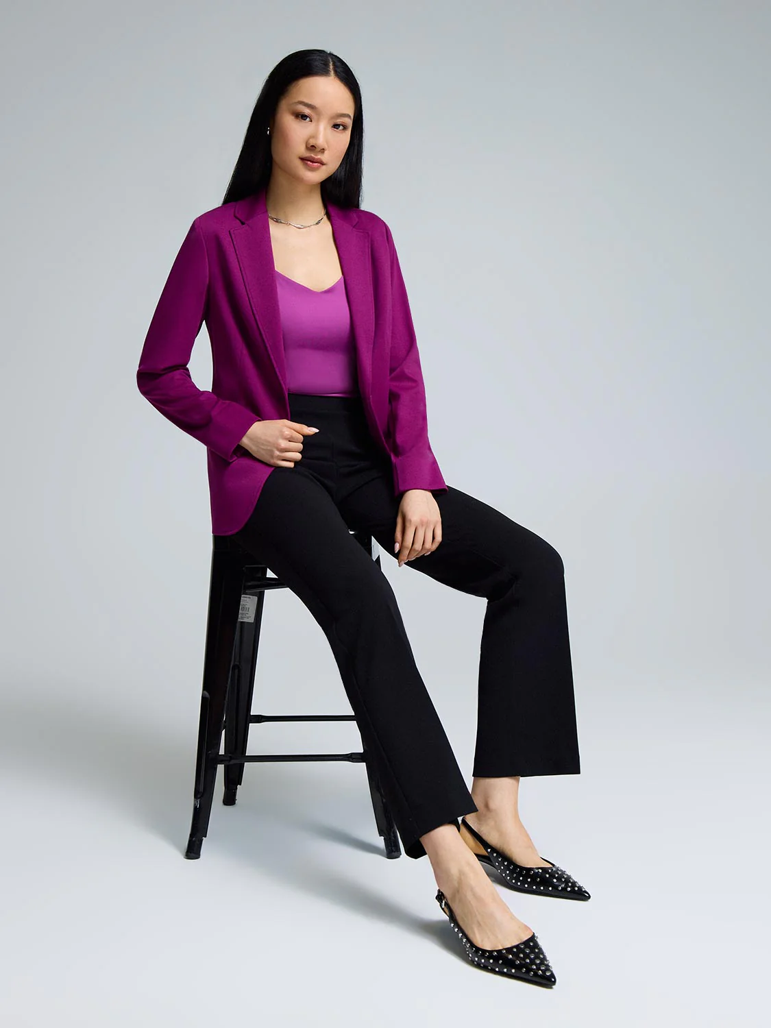 1-Button Blazer - Image 4