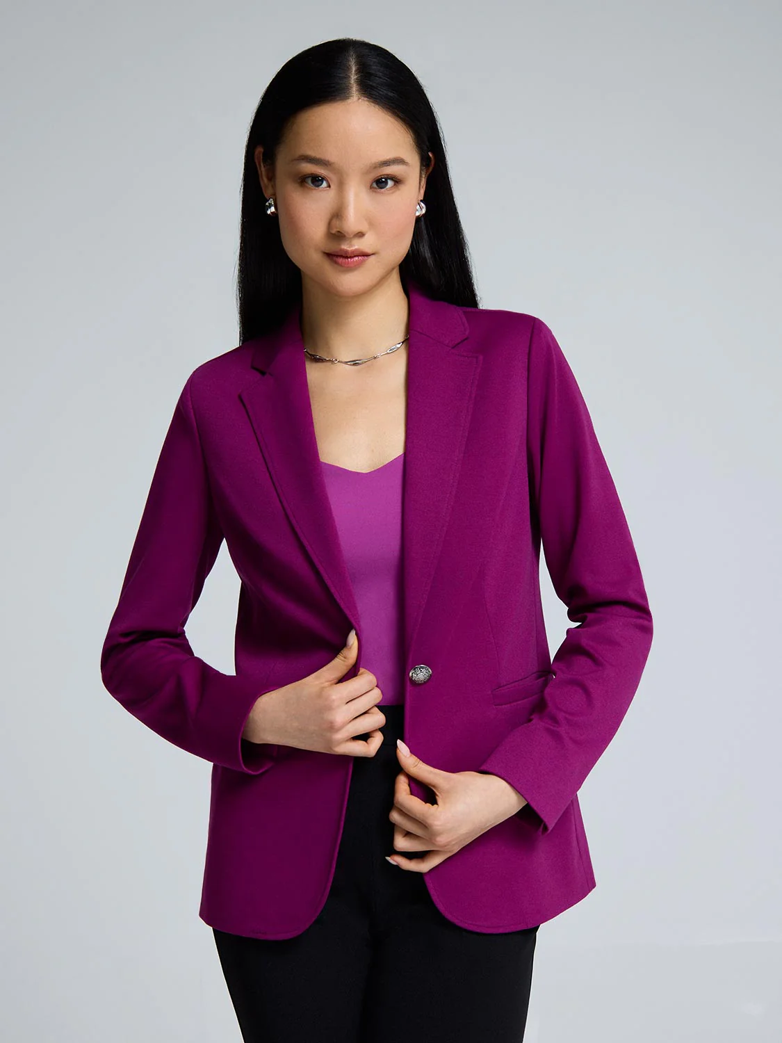 1-Button Blazer - Image 5