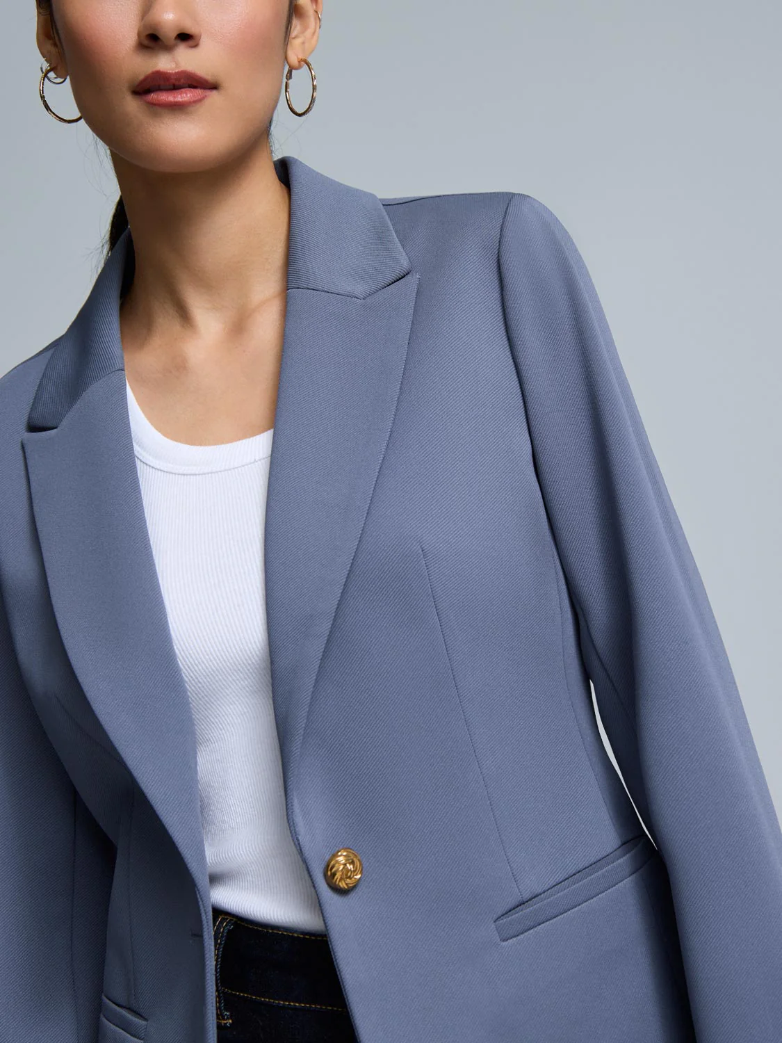 Single-Breasted Blazer - Image 4