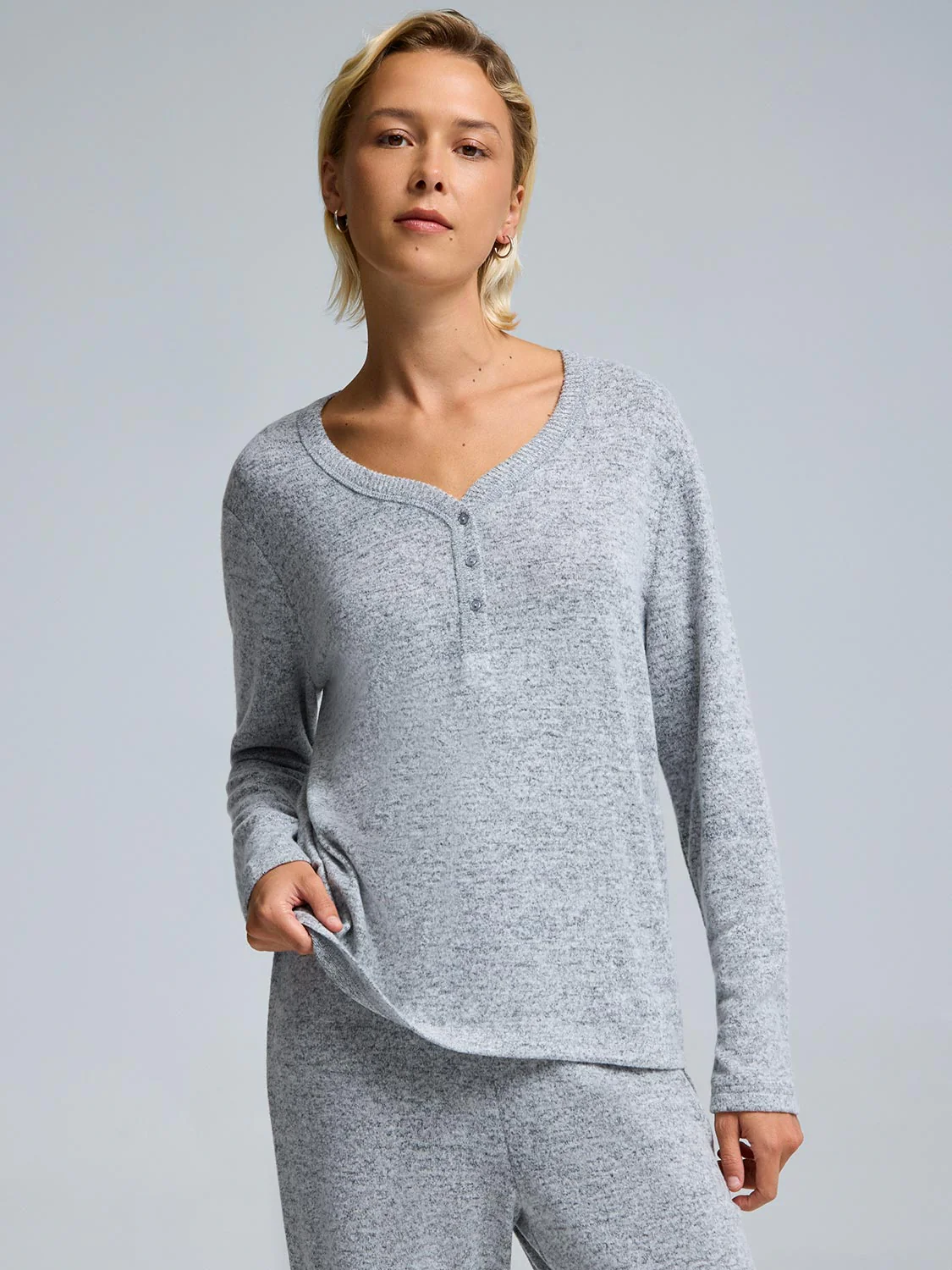 Henley Pajama Set - Image 3