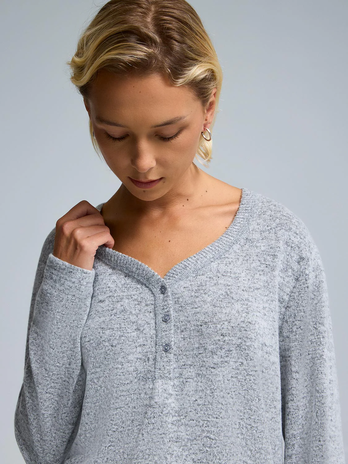 Henley Pajama Set - Image 4
