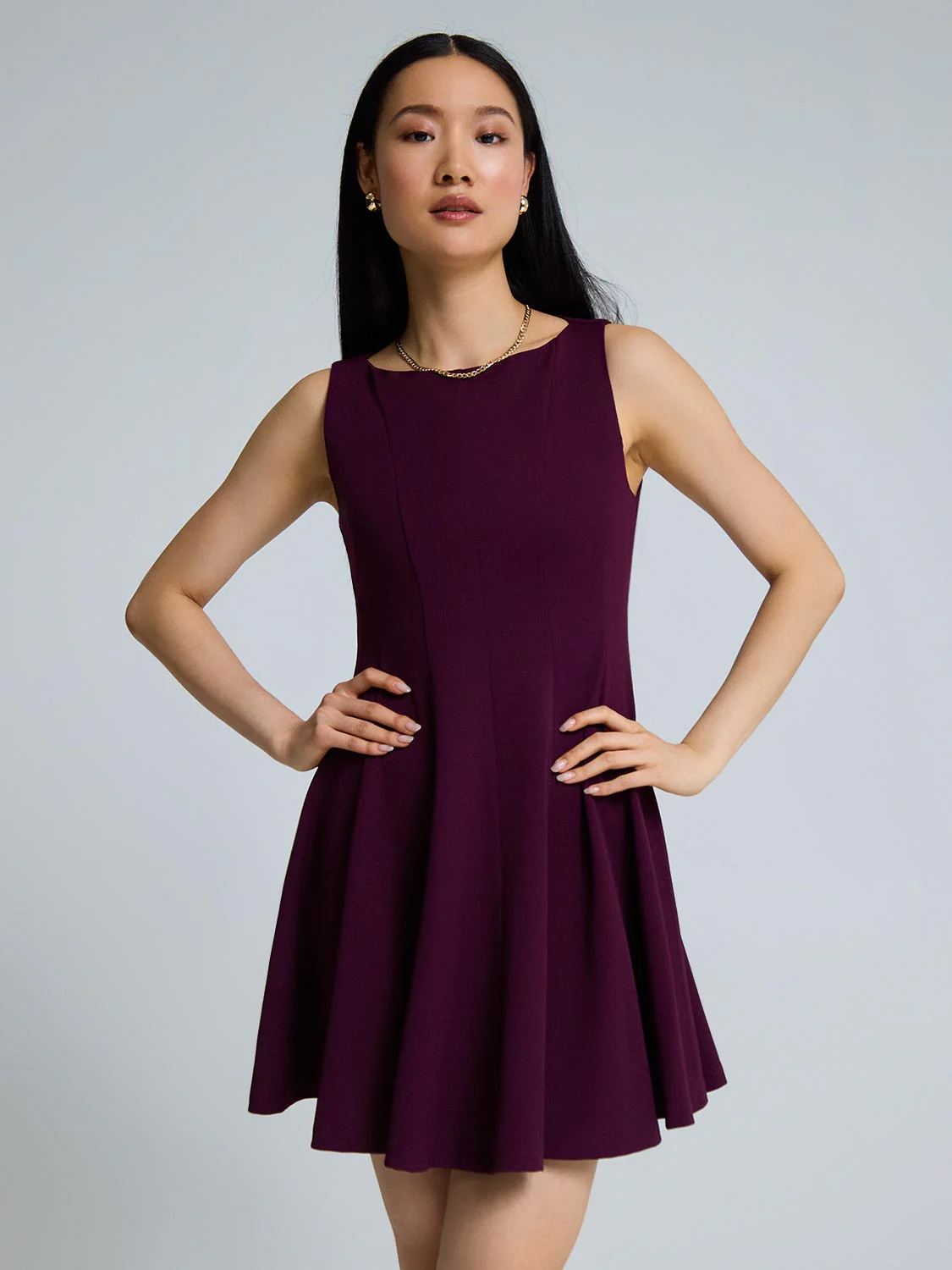 Sleeveless Mini Dress - Image 2