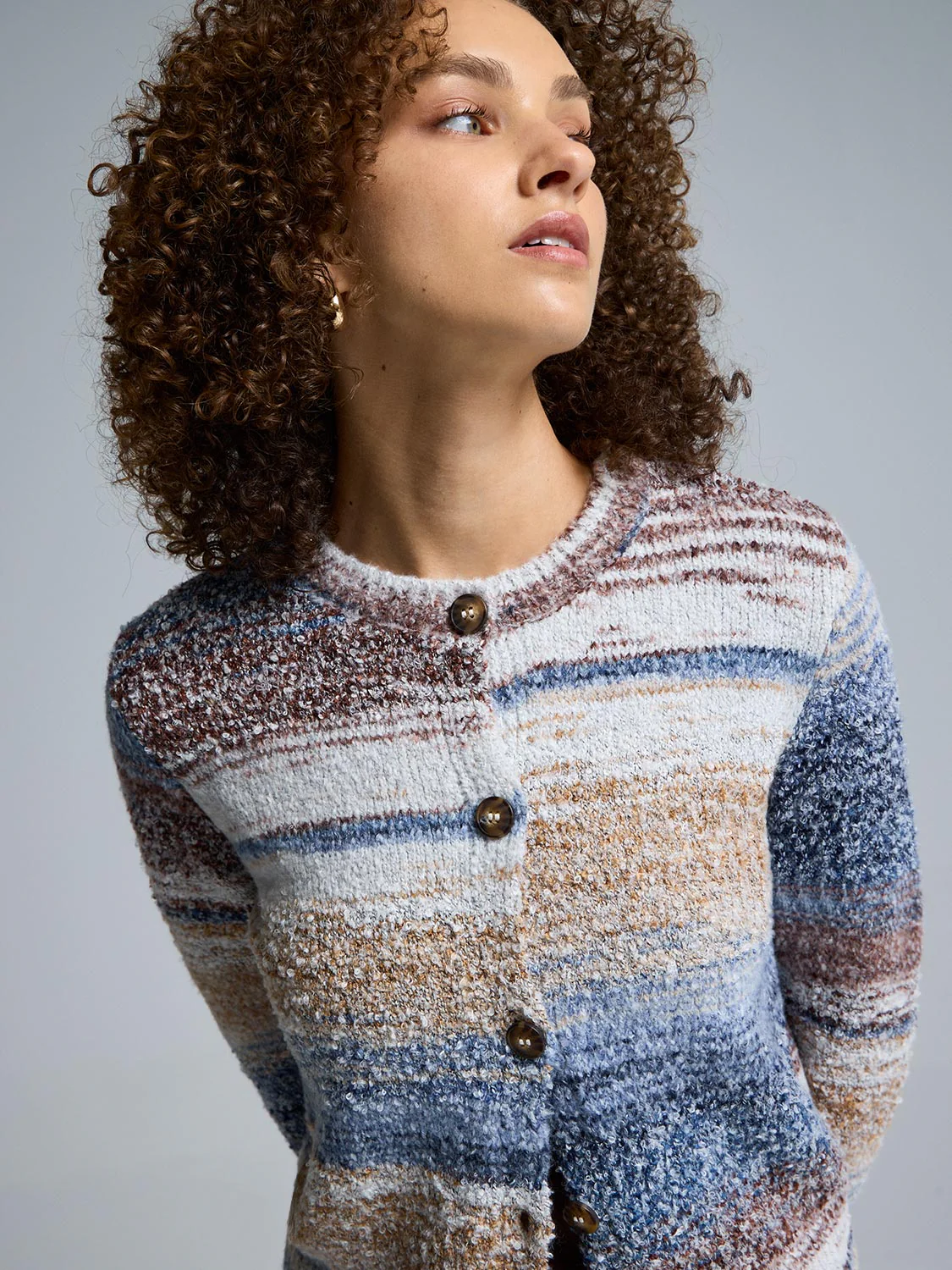 Space Dye Cardigan - Image 2
