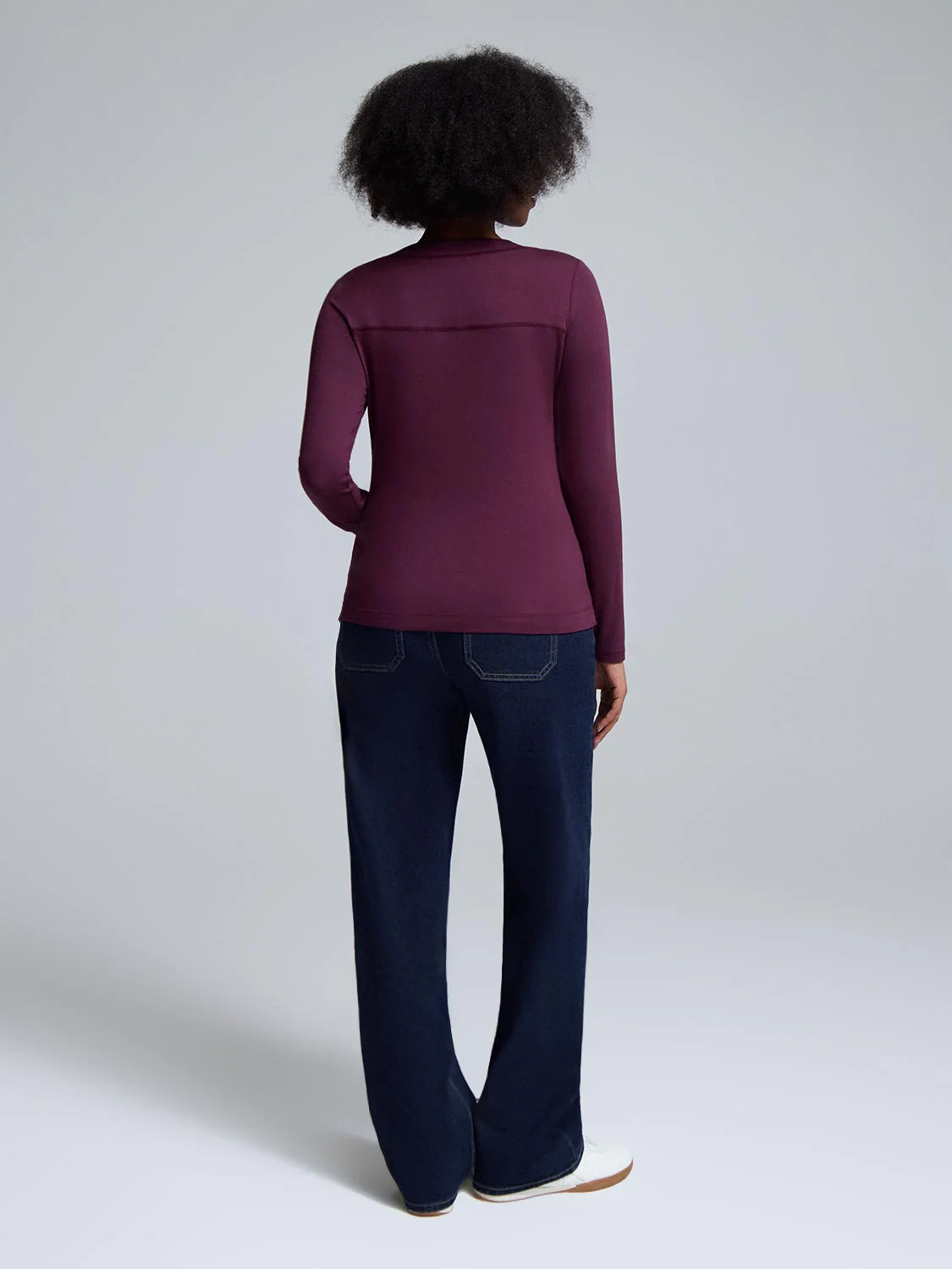 Jersey Henley Top - Image 3