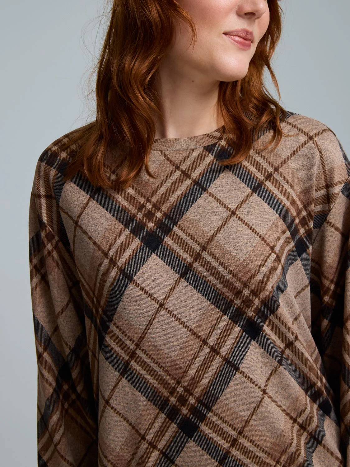 Plaid Sweatshirt - Image 2