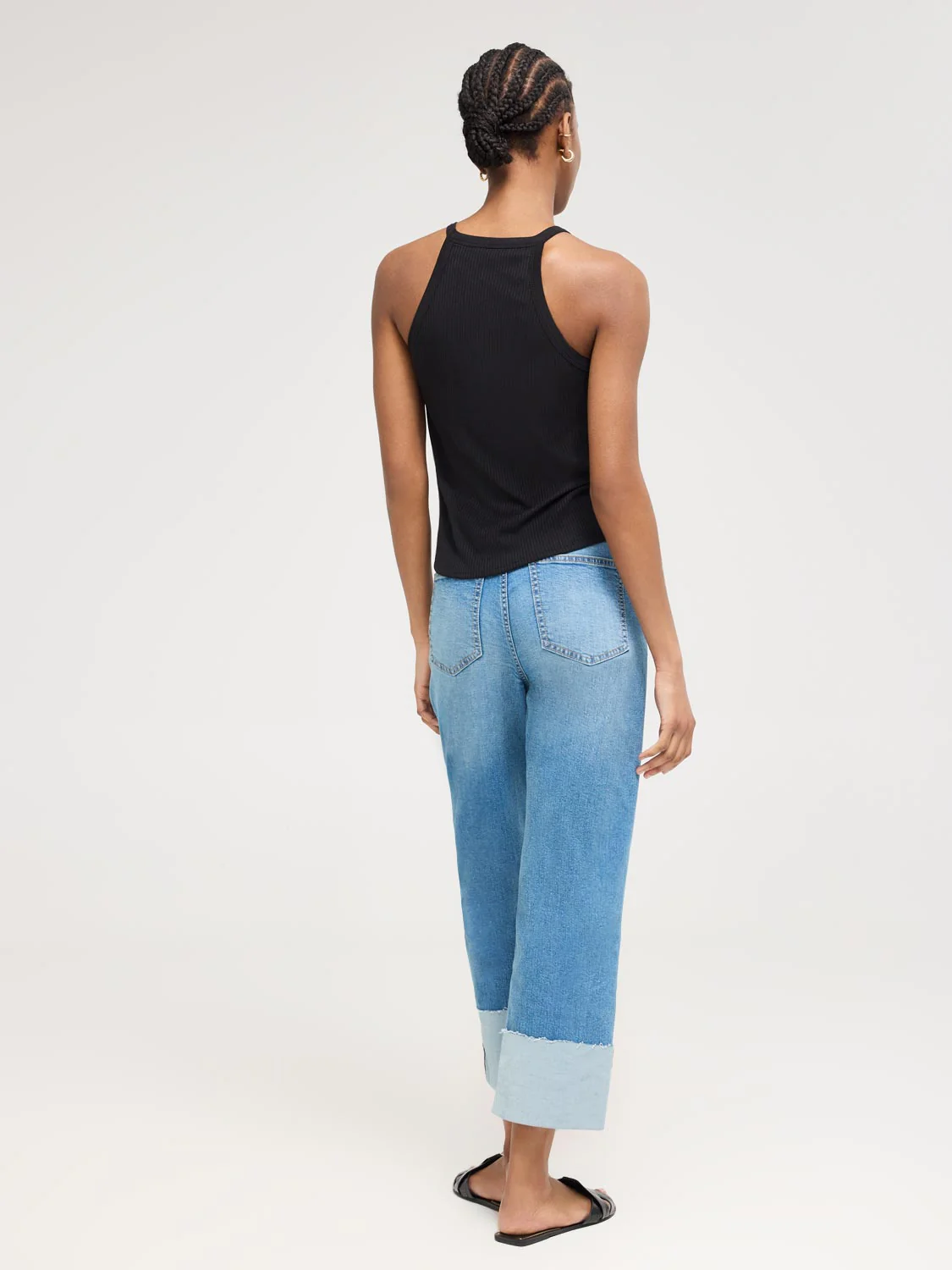 Ribbed Halter Tank Top - Image 4