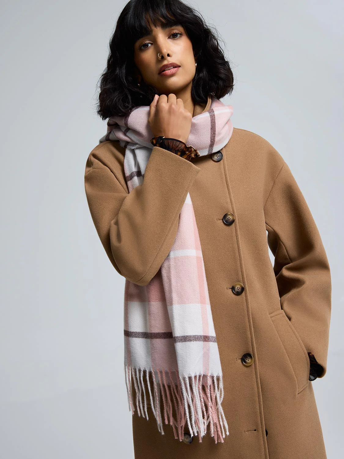 Tartan Plaid Soft Brushed Scarf - Image 2