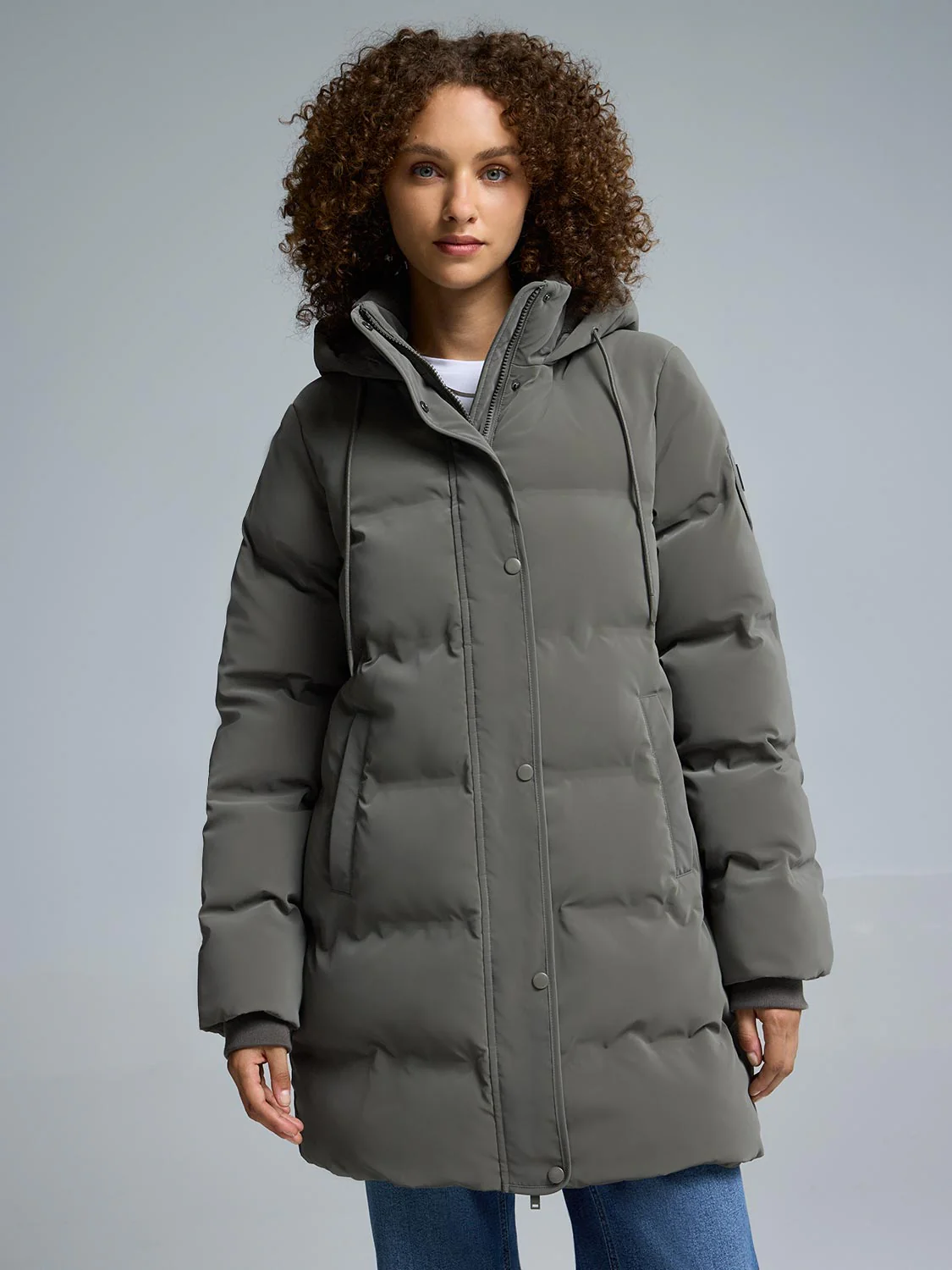 Long Puffer Jacket - Image 2