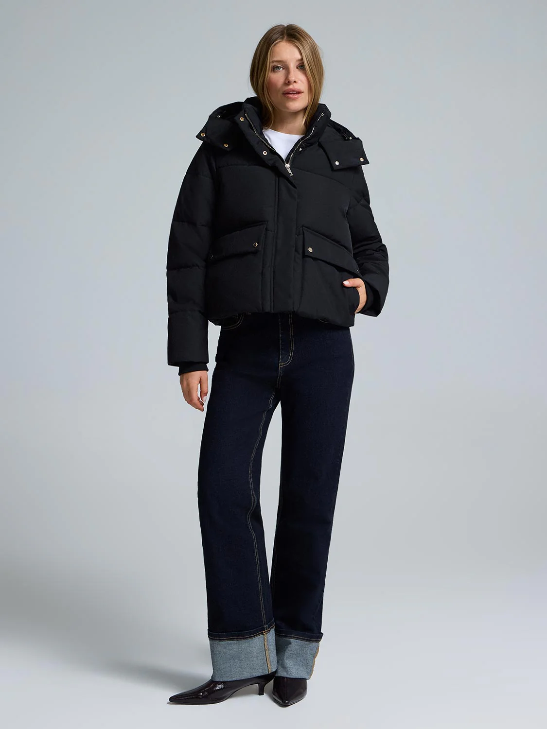 Short Utility Puffer Jacket - Image 5